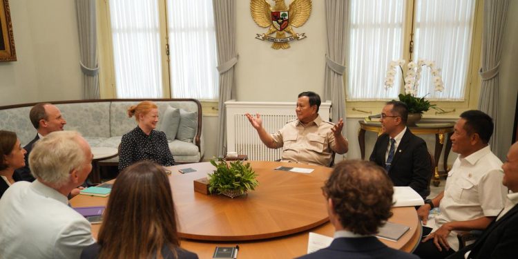 Prabowo Temui Delegasi Imperial College untuk Diskusikan Kerja Sama Pendidikan Kedokteran