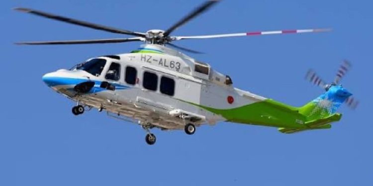 Helikopter Jatuh di Saudi, 14 Orang Meninggal Dunia
