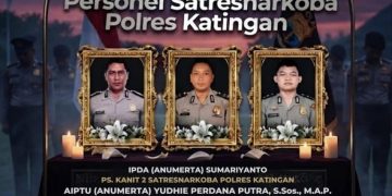 Tiga Polisi Terbunuh dalam Operasi Pemberantasan Narkoba di Katingan, DPR Minta Investigasi Mendalam