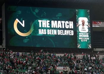 Badai Petir Serang Stadion Azteca, Kick-off Meksiko vs Inggris Tertunda 1 Jam