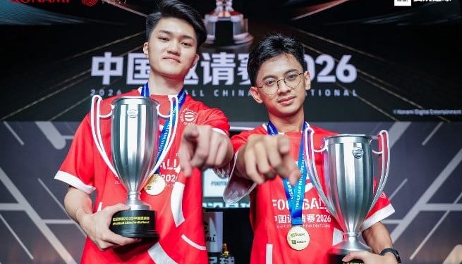 Dua Atlet Bawa Indonesia Menjadi Juara eFootball China Invitational 2026