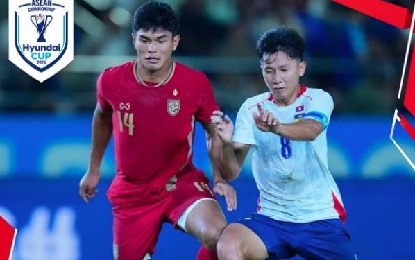 Thailand Menang Besar atas Laos dan Rebut Puncak Klasemen dari Malaysia