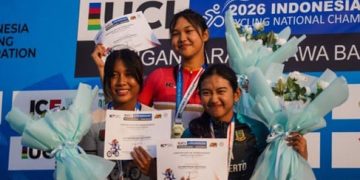 Tim Balap Sepeda Jakarta Raih 5 Medali di Kejurnas Road 2026, Aligya Keiko Menang Emas