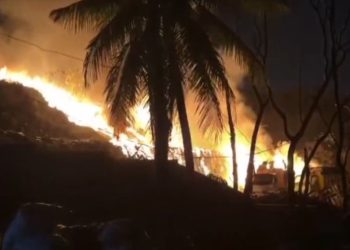 Kebakaran Terjadi di TPA Cipayung Depok, Delapan Unit Pemadam Dikerahkan