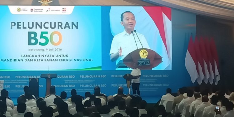 Kelakar Bahlil di Depan Prabowo: Koalisi Terjamin
