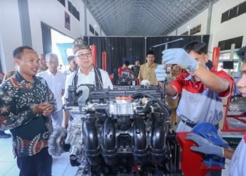 Mesin Diesel dan Bensin Kini Jadi Alat Peraga di Dua SMK Lombok, Simak Alasannya