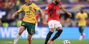 Mesir Hancurkan Pertahanan Australia di Babak Pertama