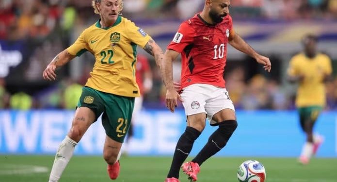Mesir Hancurkan Pertahanan Australia di Babak Pertama