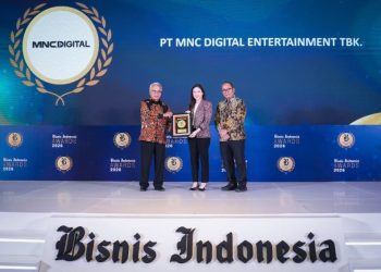 Raih Penghargaan Bisnis Indonesia Awards 2026 Kategori Media dan Hiburan dalam Digital Entertainment