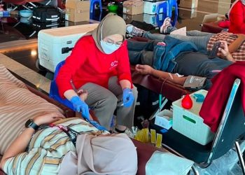 Donor Darah MNC Peduli Bersama PMI Kota Depok untuk Karyawan MNC Group