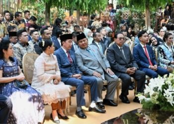 Prabowo, Jokowi, SBY Bersama Hadiri Pernikahan Putra Boy Thohir