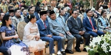Prabowo, Jokowi, SBY Bersama Hadiri Pernikahan Putra Boy Thohir