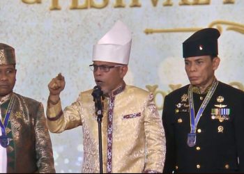 Makan Malam Kerajaan UKSW, Sultan Ternate ke-49 Desak RUU Masyarakat Adat Disahkan