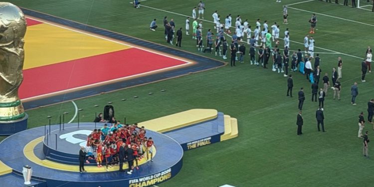 Alasan Pemain Argentina Membelakangi Perayaan Spanyol di Piala Dunia 2026