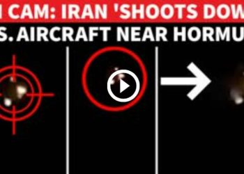 Jet Tempur AS Diduga Jatuh di Iran pada Serangan ke-13 Viral di Media Sosial