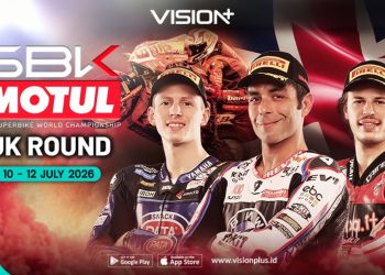 WorldSBK Inggris Segera Tayang, Simak Jadwal dan Cara Nontonnya di VISION+