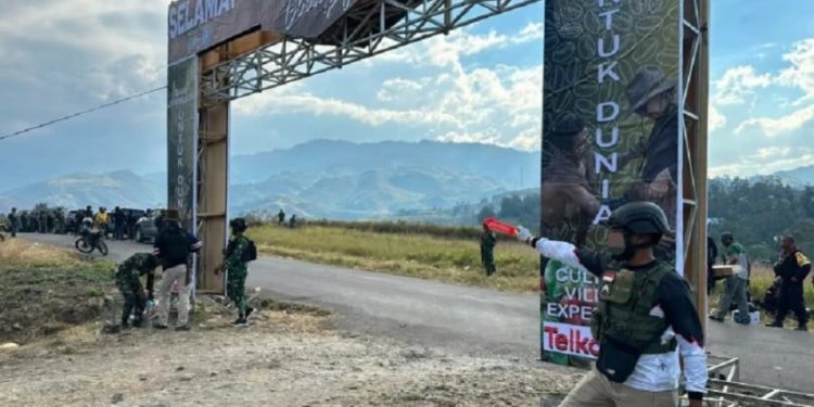 8 Selongsong Peluru Kaliber 5,56 mm Ditemukan di Lokasi Penembakan Festival Lembah Baliem