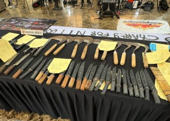 Airsoft Gun Senjata Tajam dan Bom Molotov Disita Polisi Terkait Demo di DPR
