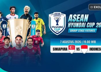 Indonesia Harus Menang Melawan Singapura Saksikan Live Streaming di VISION+