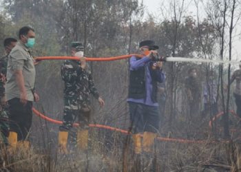 Atasi Karhutla, Pemprov Kalsel Terapkan Lima Strategi Penanganan