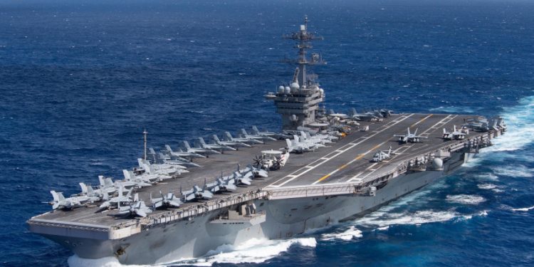 AS Kerahkan Kapal Induk Theodore Roosevelt Tekan Iran di Tengah Krisis USS Lincoln