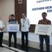 Dirut Serahkan Santunan kepada Korban KMP Mutiara Sentosa II