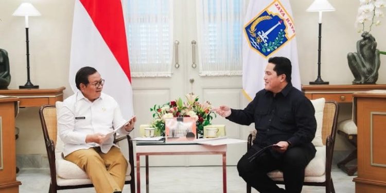 Erick Thohir dan Pramono Anung, Persiapkan FIFA ASEAN Cup 2026