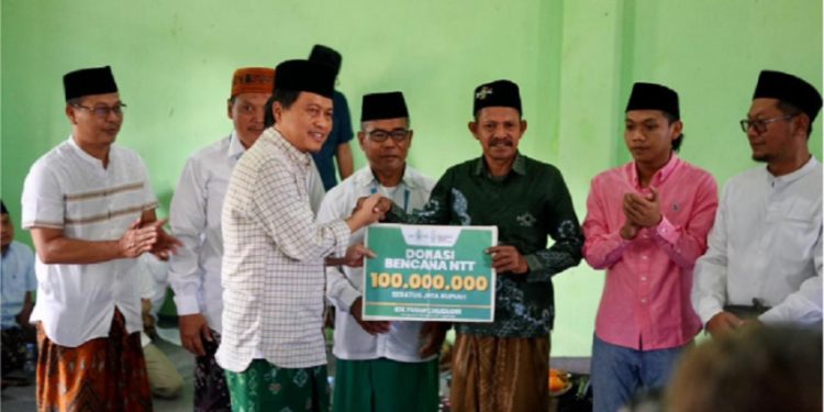 Gus Yusuf Ajak Peserta Muktamar NU Bantu Korban Gempa Nusa Tenggara Timur
