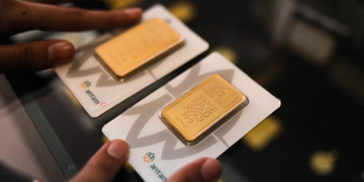 Harga Emas Antam Naik Rp10.000 Menjadi Rp2,75 Juta per Gram