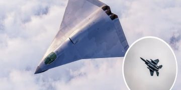 Penampakan Pesawat Misterius Diduga Jet Tempur Generasi Keenam China