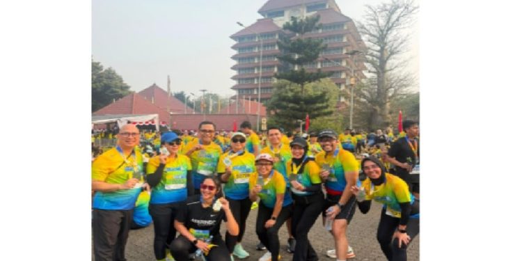 Ikut UI Green Marathon, Saleh Husin: Pelaksanaan Baik dan Kebahagiaan Pelari