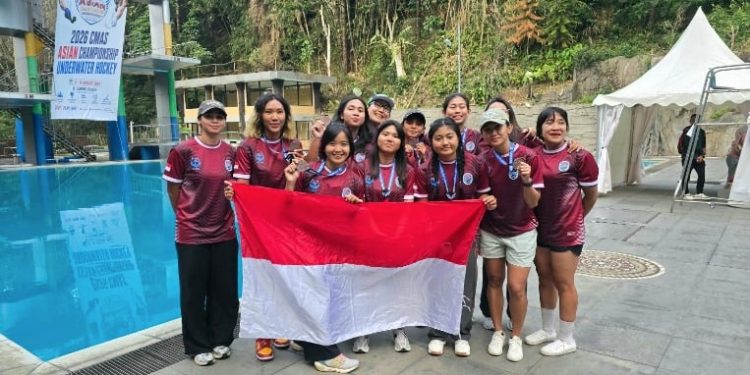 Kontingen Indonesia Mengoleksi Dua Medali di Kejuaraan Hoki Bawah Air Asia 2026