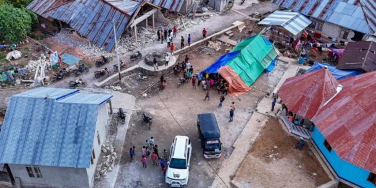 Pupuk Kaltim Dukung Pemulihan Korban Gempa Manggarai NTT