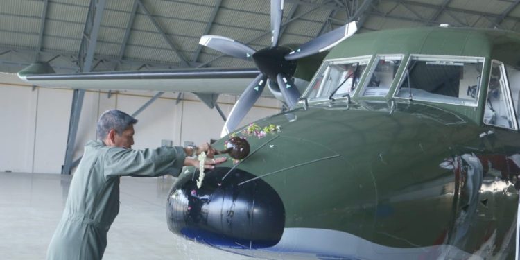 Perkuat Armada Angkut TNI AU dengan Kehadiran NC-212i A-2119