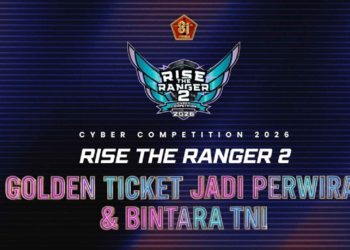 Kompetisi Siber Rise The Ranger 2 TNI, Peserta Terbaik Dapat Golden Ticket Prajurit