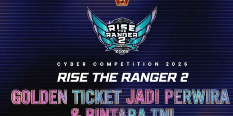 Kompetisi Siber Rise The Ranger 2 TNI, Peserta Terbaik Dapat Golden Ticket Prajurit