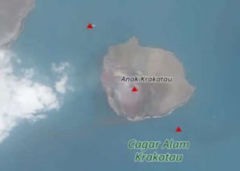 Daratan Baru Sekitar Anak Krakatau Berpotensi Jadi Cucu Krakatau Menurut BMKG