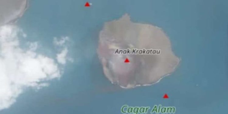 Daratan Baru Sekitar Anak Krakatau Berpotensi Jadi Cucu Krakatau Menurut BMKG