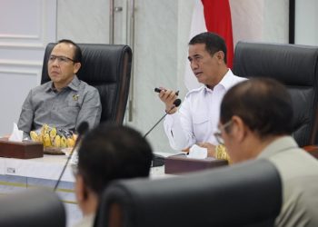 Kebijakan Menentukan Arah Bangsa di Hadapan Peserta Didik Sespimti oleh Mentan Amran