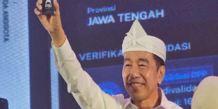KTA PSI Jokowi Diperlihatkan, Status Jabatannya Masih Tidak Jelas