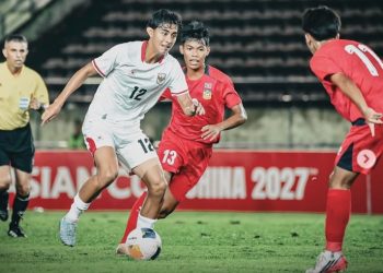 Indonesia Menang 3-0 atas Laos, Gholy Sumbang Dua Gol