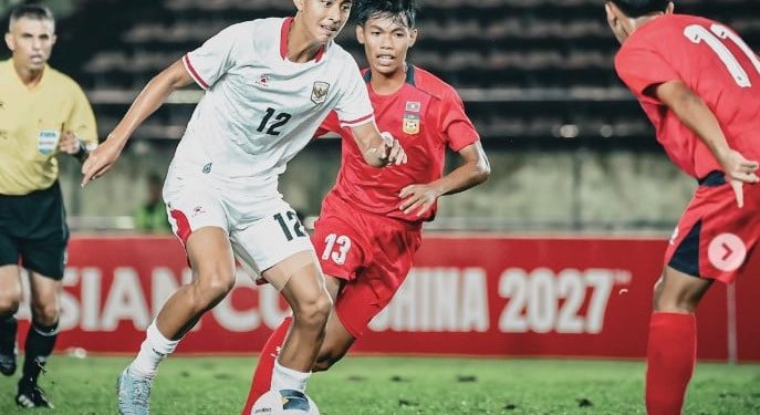 Indonesia Menang 3-0 atas Laos, Gholy Sumbang Dua Gol