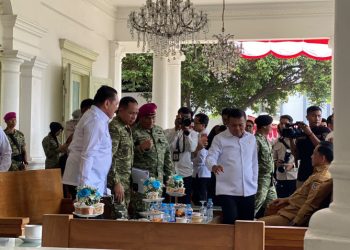 Rakor Penanganan Karhutla oleh Menko Polkam