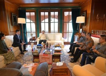 Prabowo dan Dubes AS untuk ASEAN Berdiskusi Stabilitas Kawasan di Hambalang