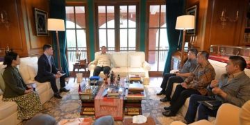 Prabowo dan Dubes AS untuk ASEAN Berdiskusi Stabilitas Kawasan di Hambalang