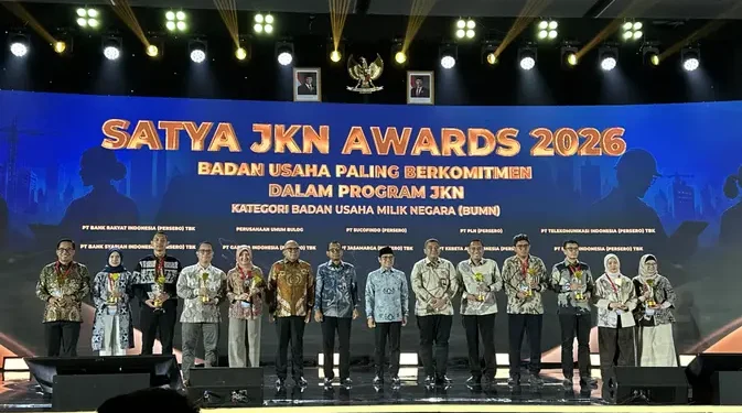 Kesehatan Pekerja Diperhatikan, BPJS Kesehatan Apresiasi 80 Usaha dan 8 Pemda di Satya JKN Awards 2026