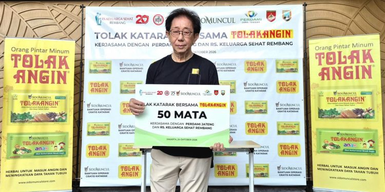 Operasi Katarak Gratis untuk 50 Mata di RS Keluarga Sehat Rembang