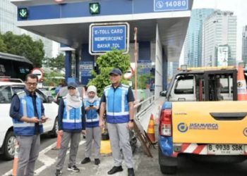 Pekerjaan Jalan, GT Tol Tomang Akan Dibuka Tutup Malam Ini