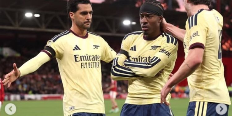 Arsenal Kalahkan Nottingham Forest, Noni Madueke Jadi Penentu Kemenangan
