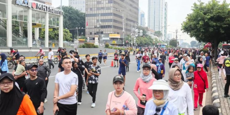 Catat! CFD Sudirman-Thamrin Hari Ini Selesai Pukul 09.00 WIB